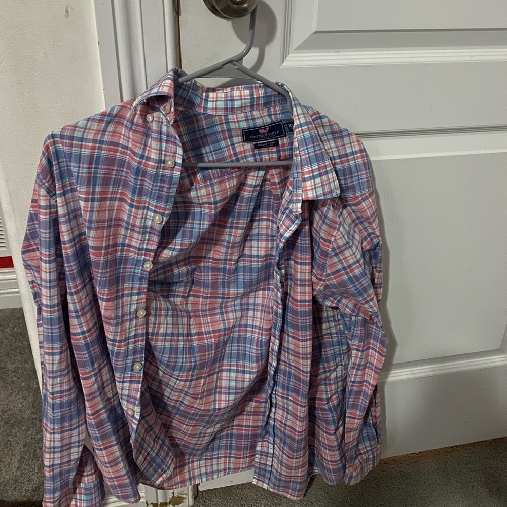 kids vineyard vines button down shirt
